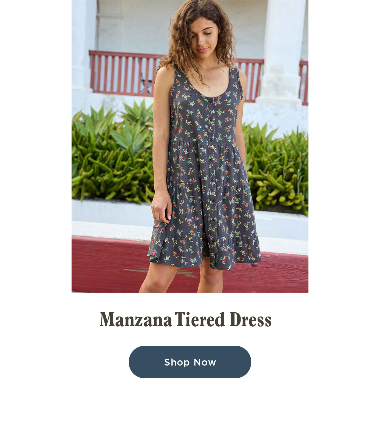 Manzana Tiered Dress