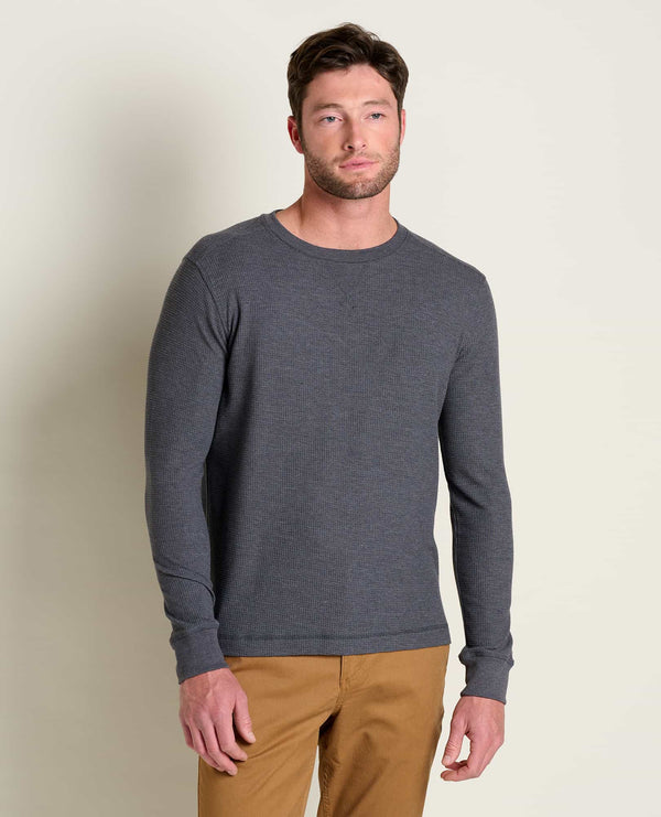 Men's Primo Long Sleeve Henley  Organic Cotton Shirt by Toad&Co