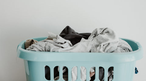 Plastic Laundry Basket - For Small Hands