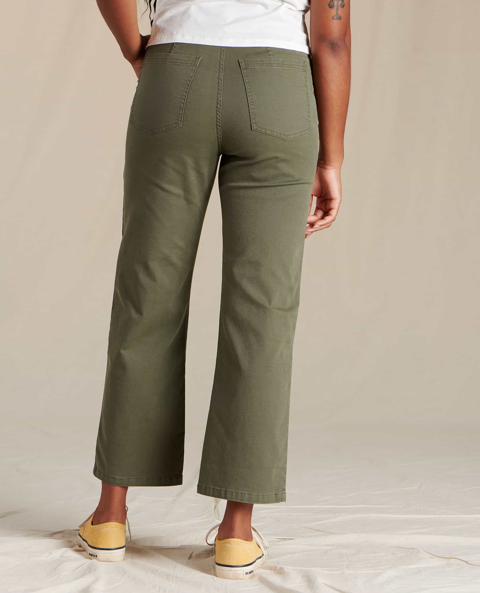 WOMENS【yo BIOTOP】High waist slacks | www.ptdexam.com