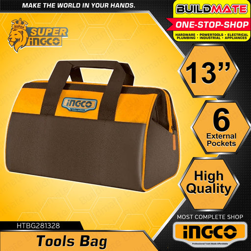 INGCO Tools Tool Bag Baggage Storage Box Polyester 16 HTBGL02 ORIGINA —  Buildmate