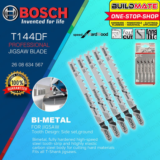 BUILDMATE Bosch 10PCS Expert Jigsaw Blade Set Robust Line Top