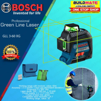 Buy Bosch GLL 3-60 XG 60m Professional Line Laser Online At Best Price On  Moglix