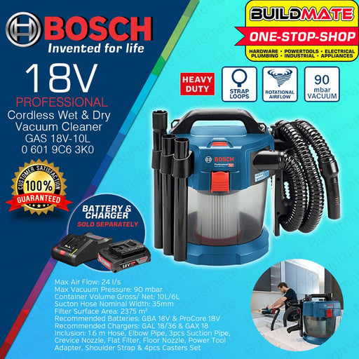 BOSCH Cordless Compressed Air Pump 3.6V 3.0Ah 150PSI Tire Air Pump wit —  Buildmate