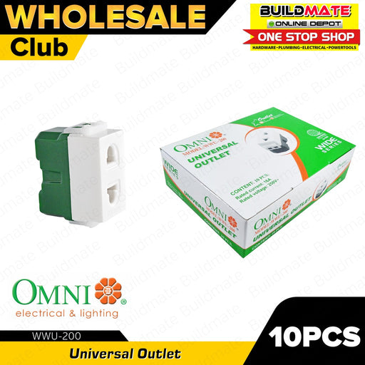 OMNI WUB-001 2 x 4 PVC Utility Box with Mounting Screw, Fire Retardant and  Shock Resistant