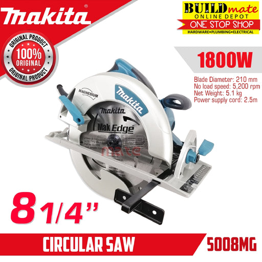 Sierra Circular Radial de Mano 9-14 Makita N5900B 2000W 85mm