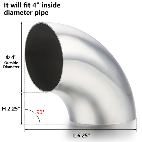 4" Exhaust Pipe Connector