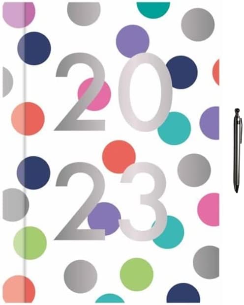 Image of 2023 Diary Slim Week To View - Spots