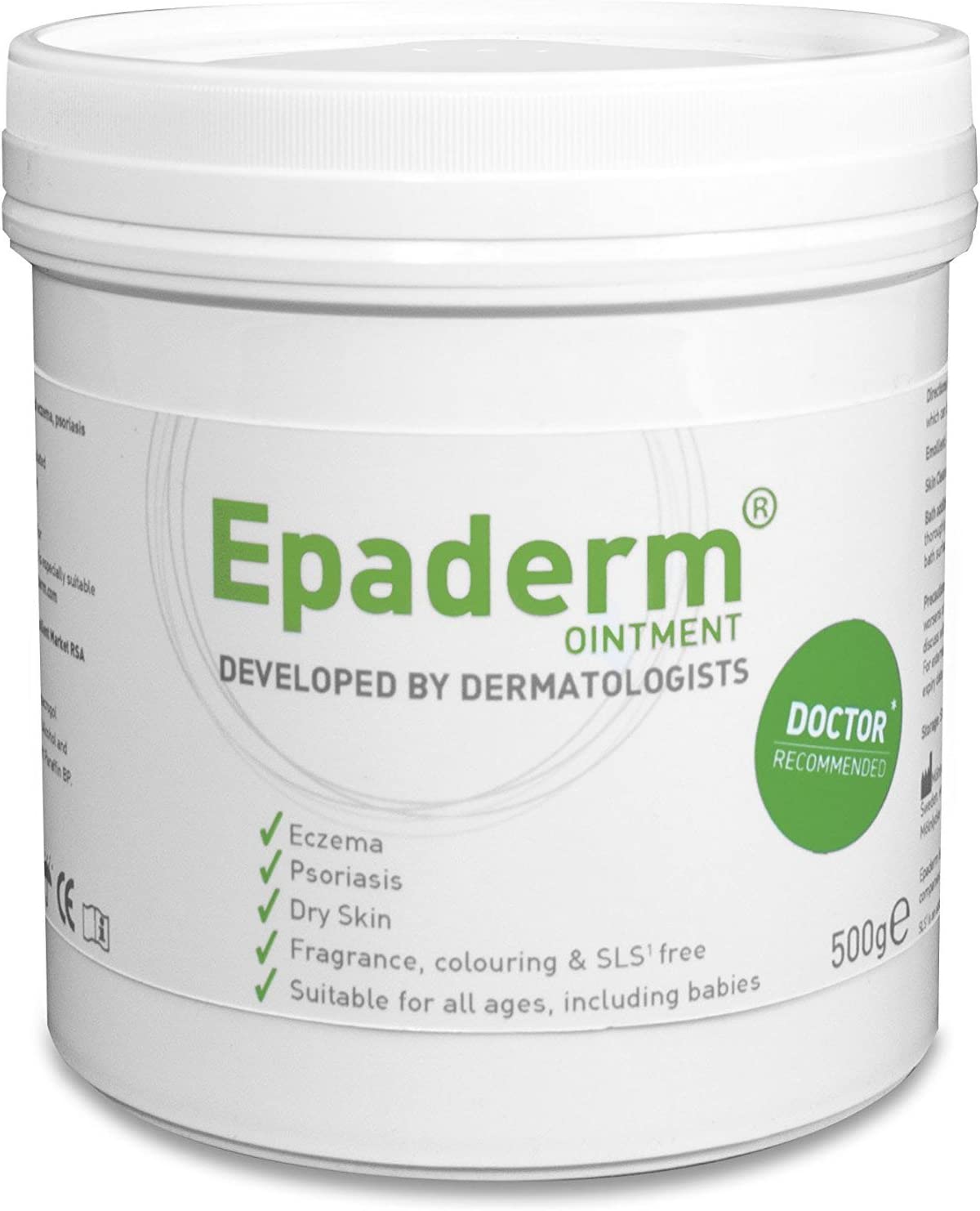 Image of Epaderm Emollient For Dry Skin - 500g