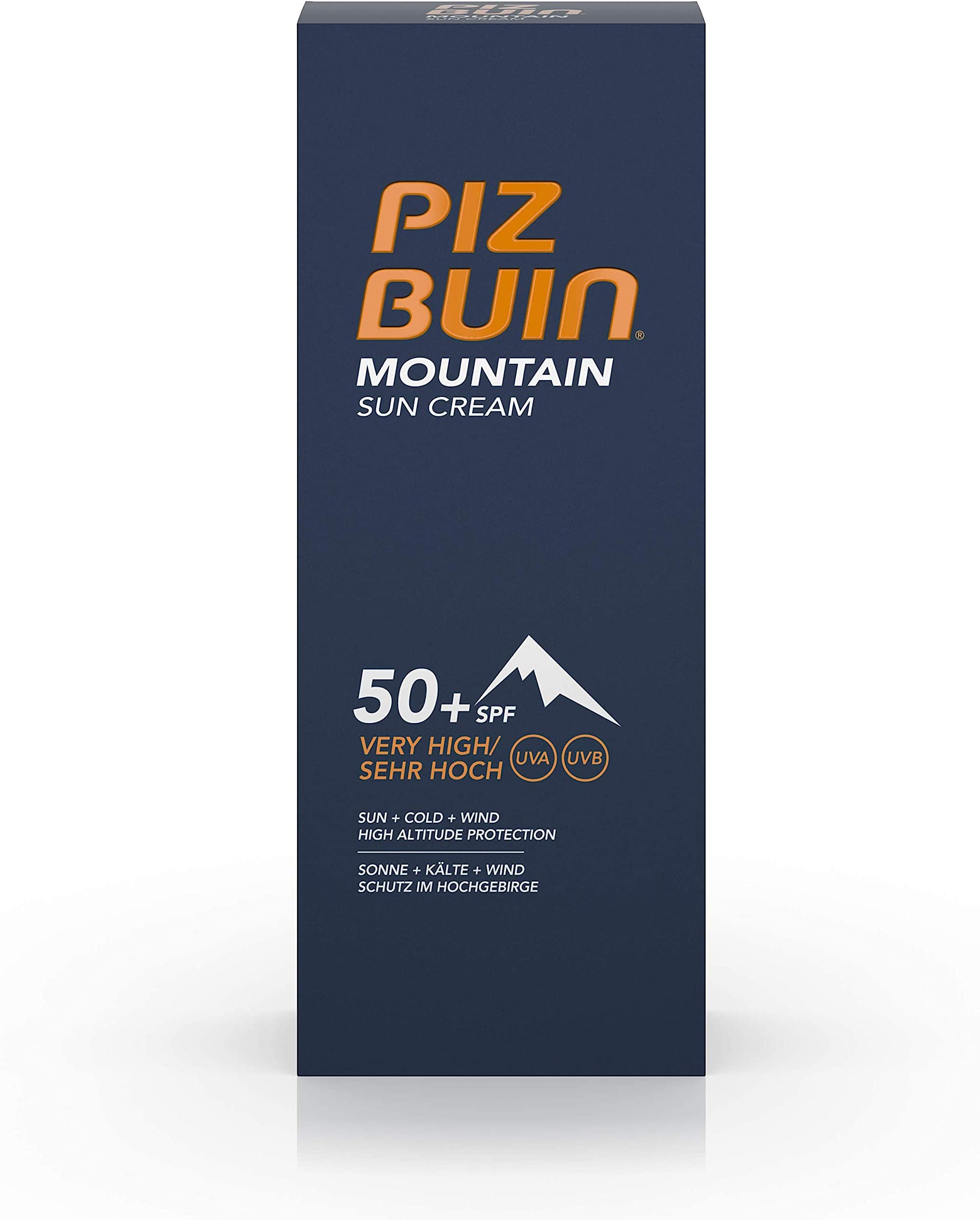Image of Piz Buin Mountain Face Suncream SPF 50+, 50ml