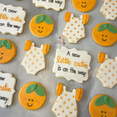 A Little Cutie Baby Shower Menu - justdessertsbyjess