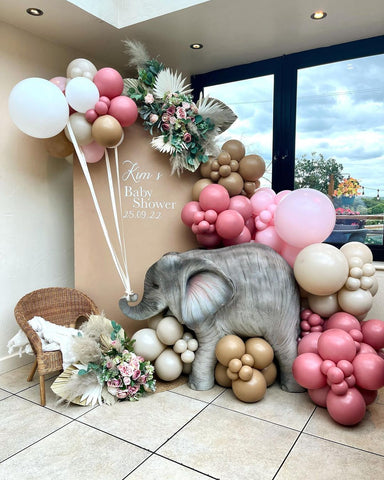 Springtime Floral Elephant - _preciousmomentsballoons