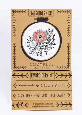 Embroidery Starter Kit | Beginning Embroidery Kit | Clever Poppy