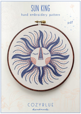 sea captain embroidery kit – cozyblue