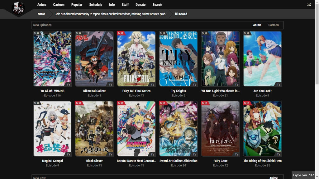 Anime Dubbed Online Free