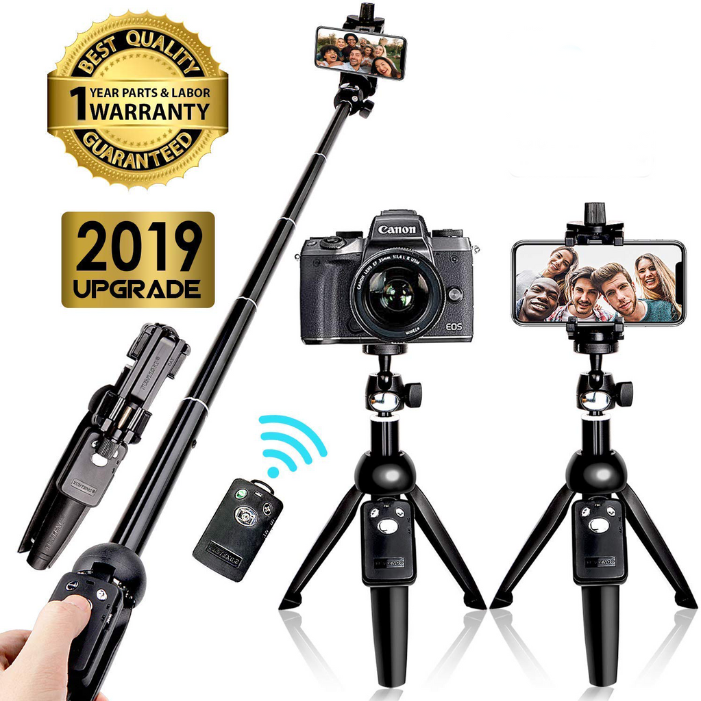 zwaar hefboom wapen Selfie Stick Tripod Bluetooth, 40 Inch Extendable Flexible Selfie Stic –  New Genesis Online