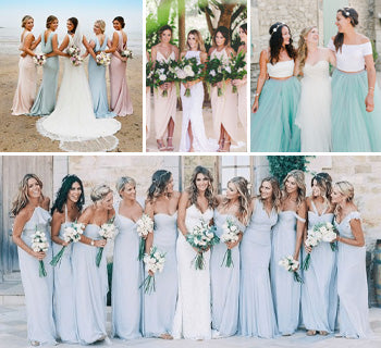 bridesmaid dresses for wedding abroad