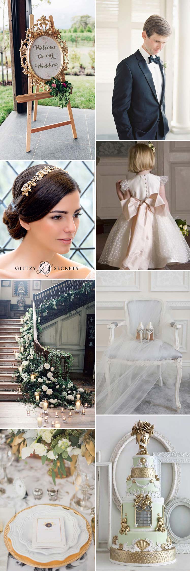 Beautiful regal wedding ideas for modern brides