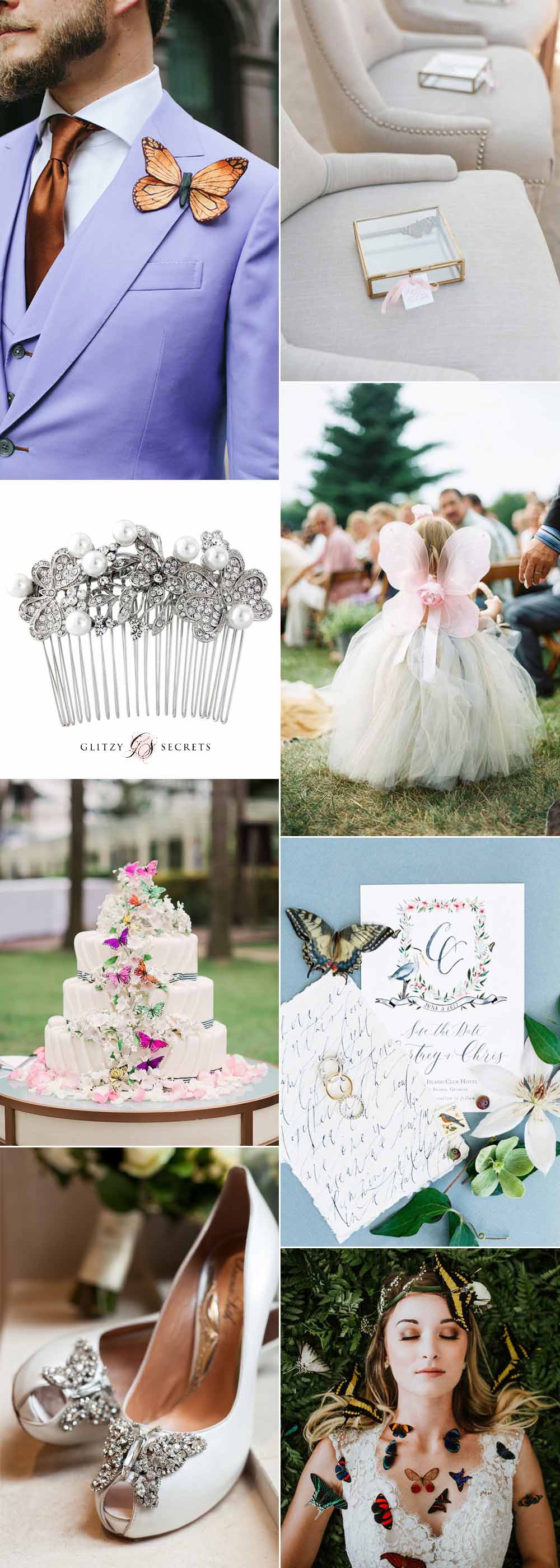 Butterfly and Flower Wedding Ideas