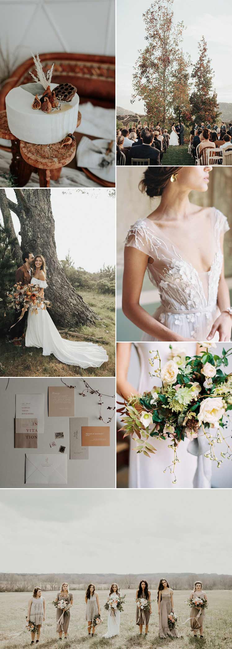 Sage and Beige Autumn Wedding Ideas