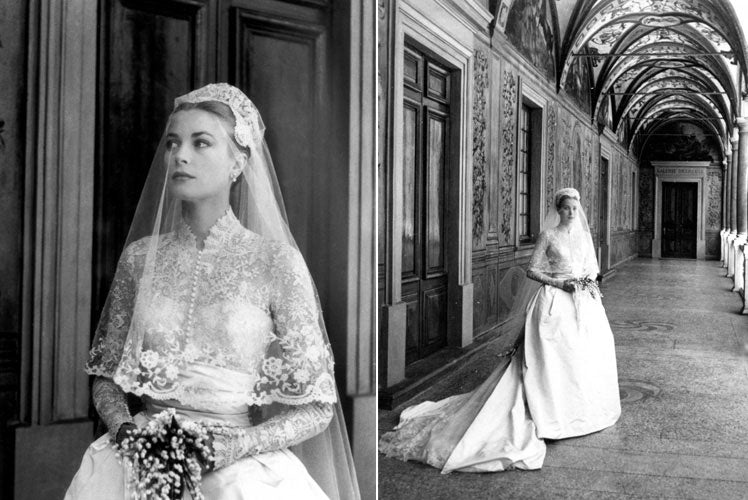 Inside Grace Kelly's fairytale wedding to Prince Rainier of Monaco - with  two stunning dresses | Daily Mail Online