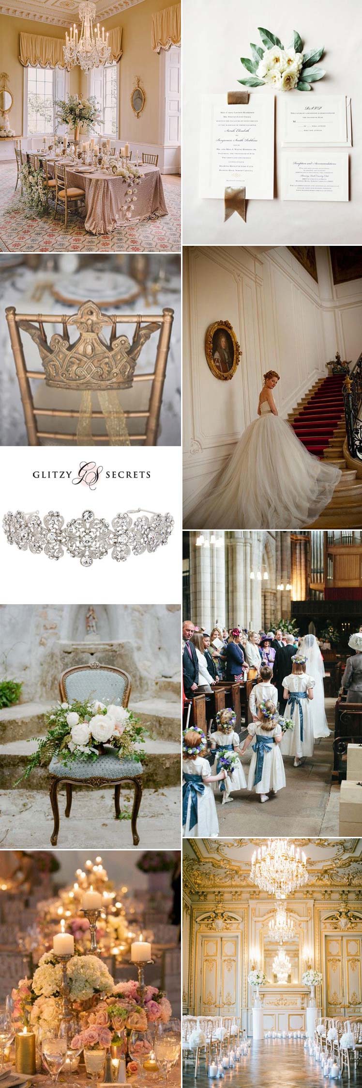 Ideas for a royal wedding theme