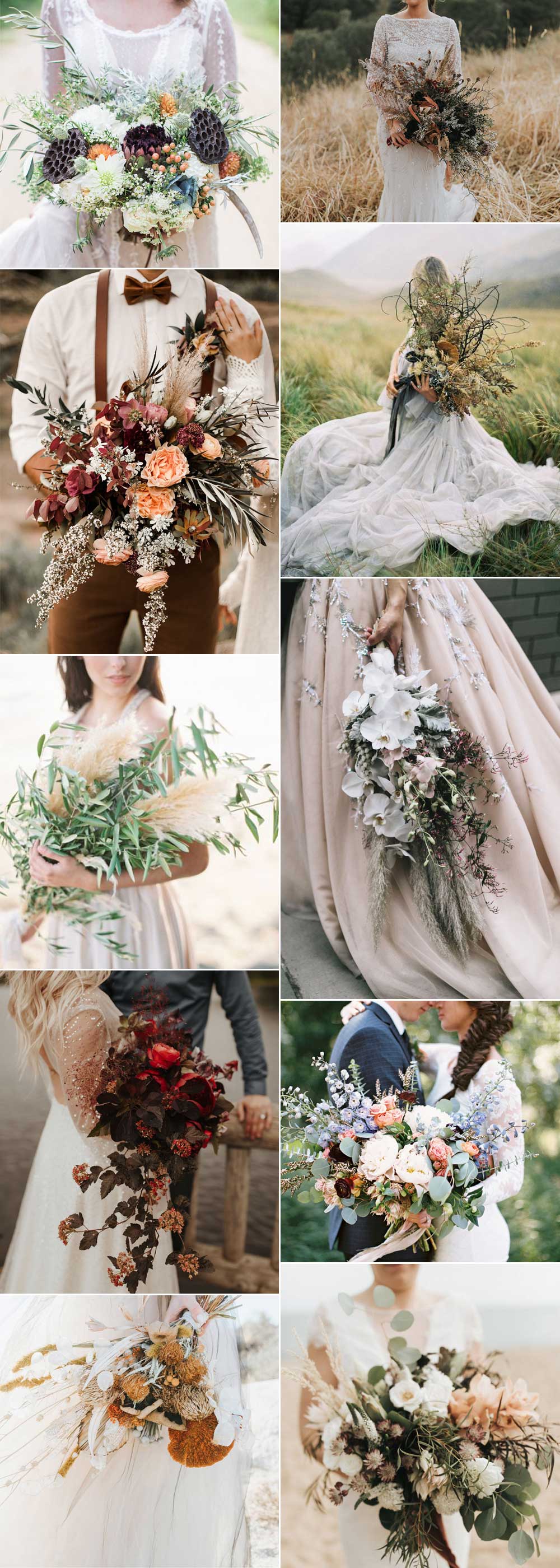Unusual Bridal Bouquets for your Wedding Day