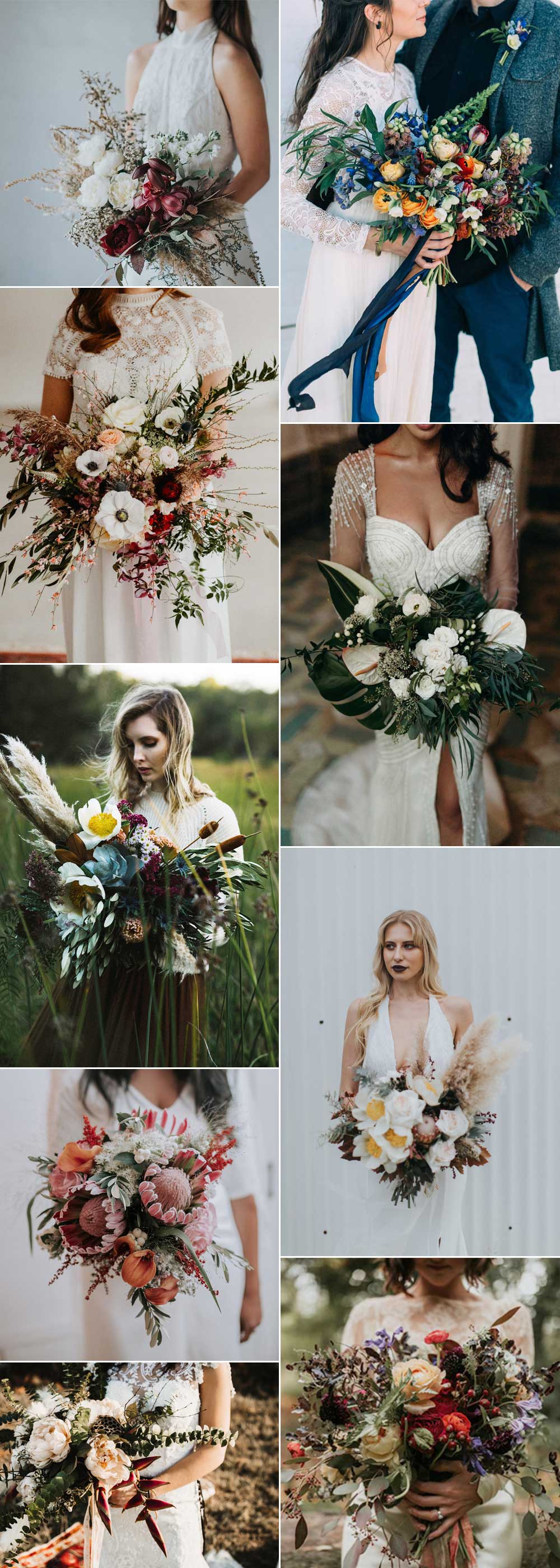 Unique Wedding Bouquets for modern brides