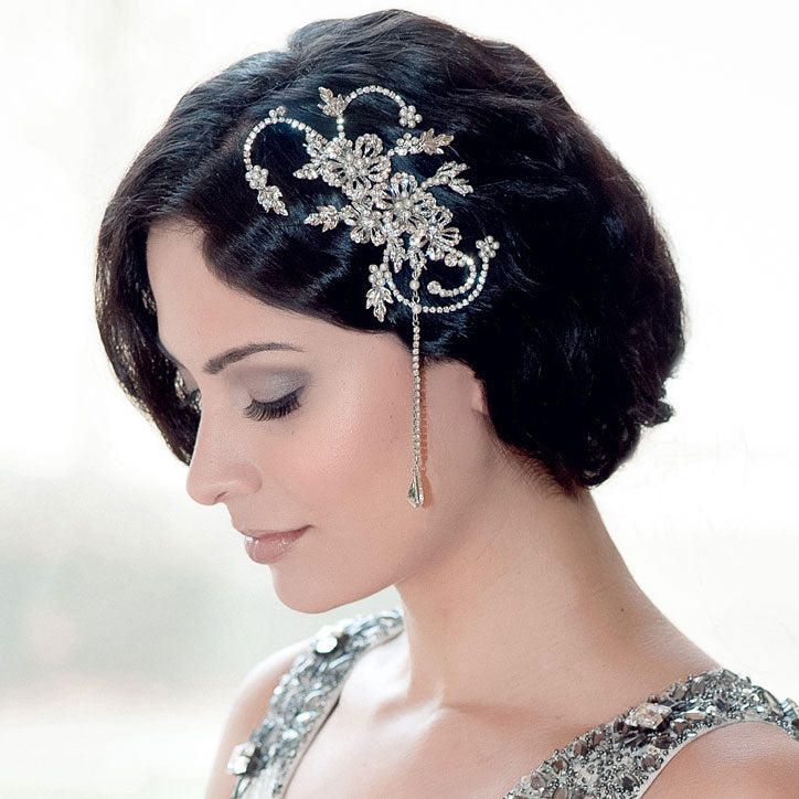 bridal hair pieces vintage