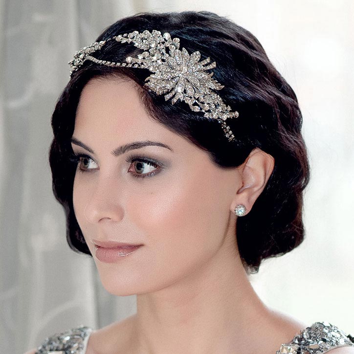 bridal hair pieces vintage