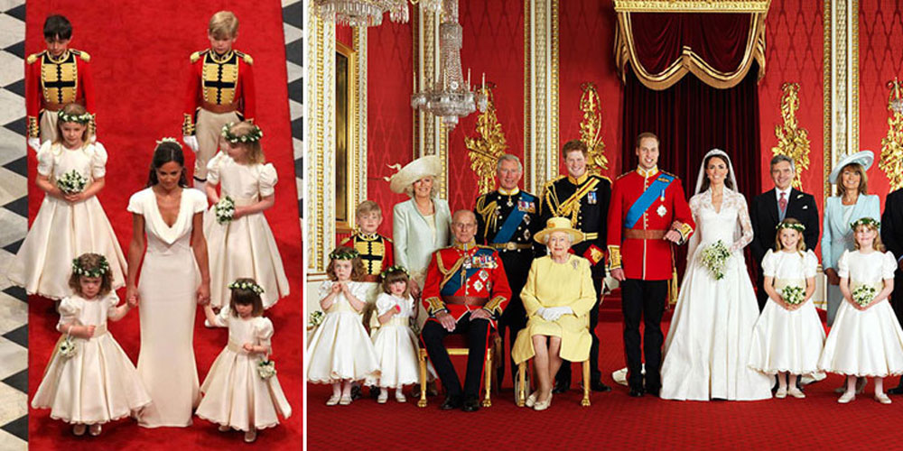 Prince William and Catherine Middleton's bridesmaids