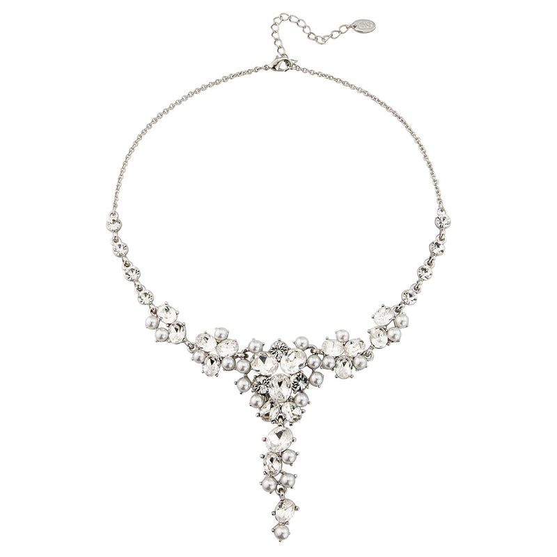 Sparkling Pearl Necklace | Costume Jewellery | Glitzy Secrets