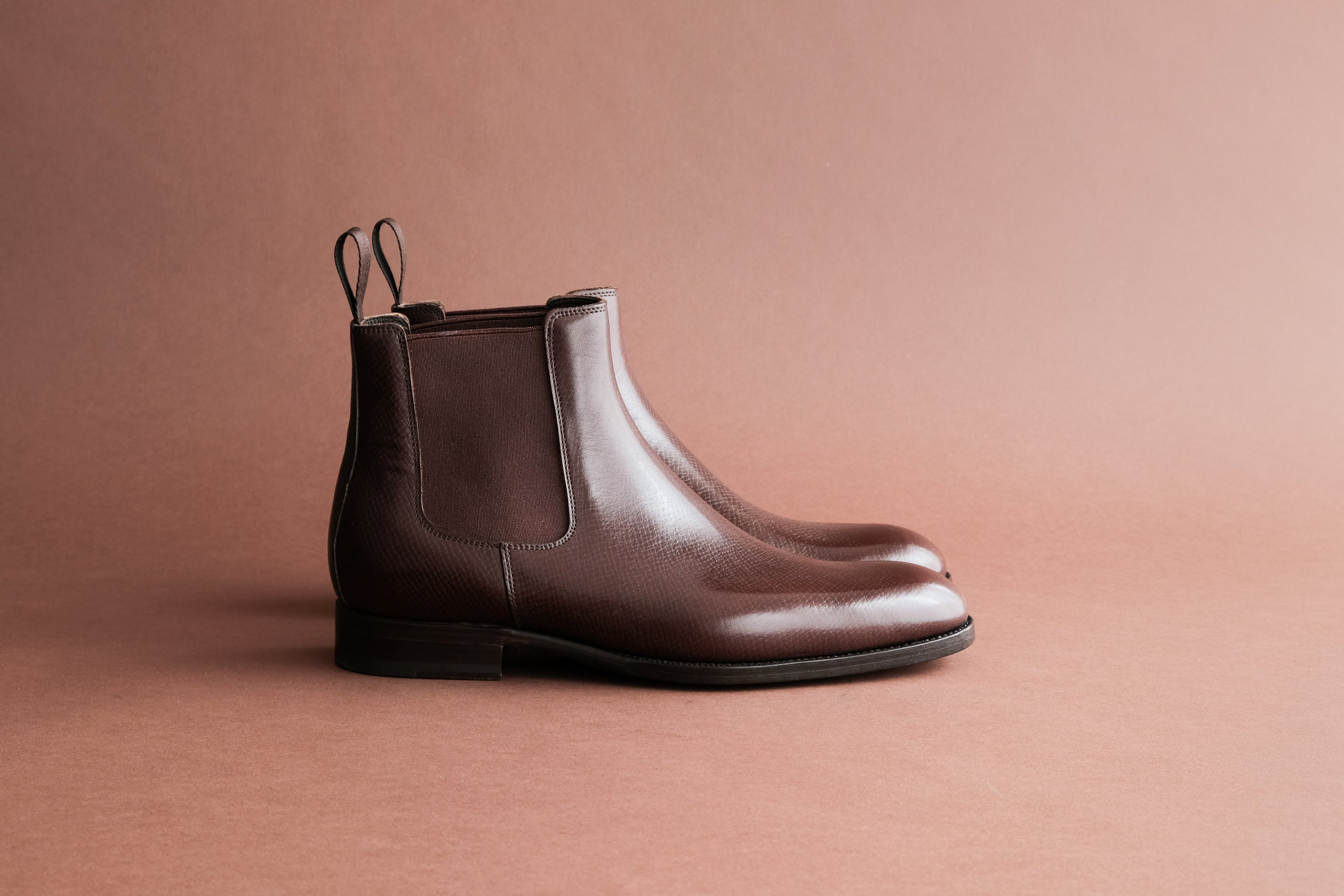 Zonkey Boot hand welted Chelsea Boots from Dark Brown Reindeer