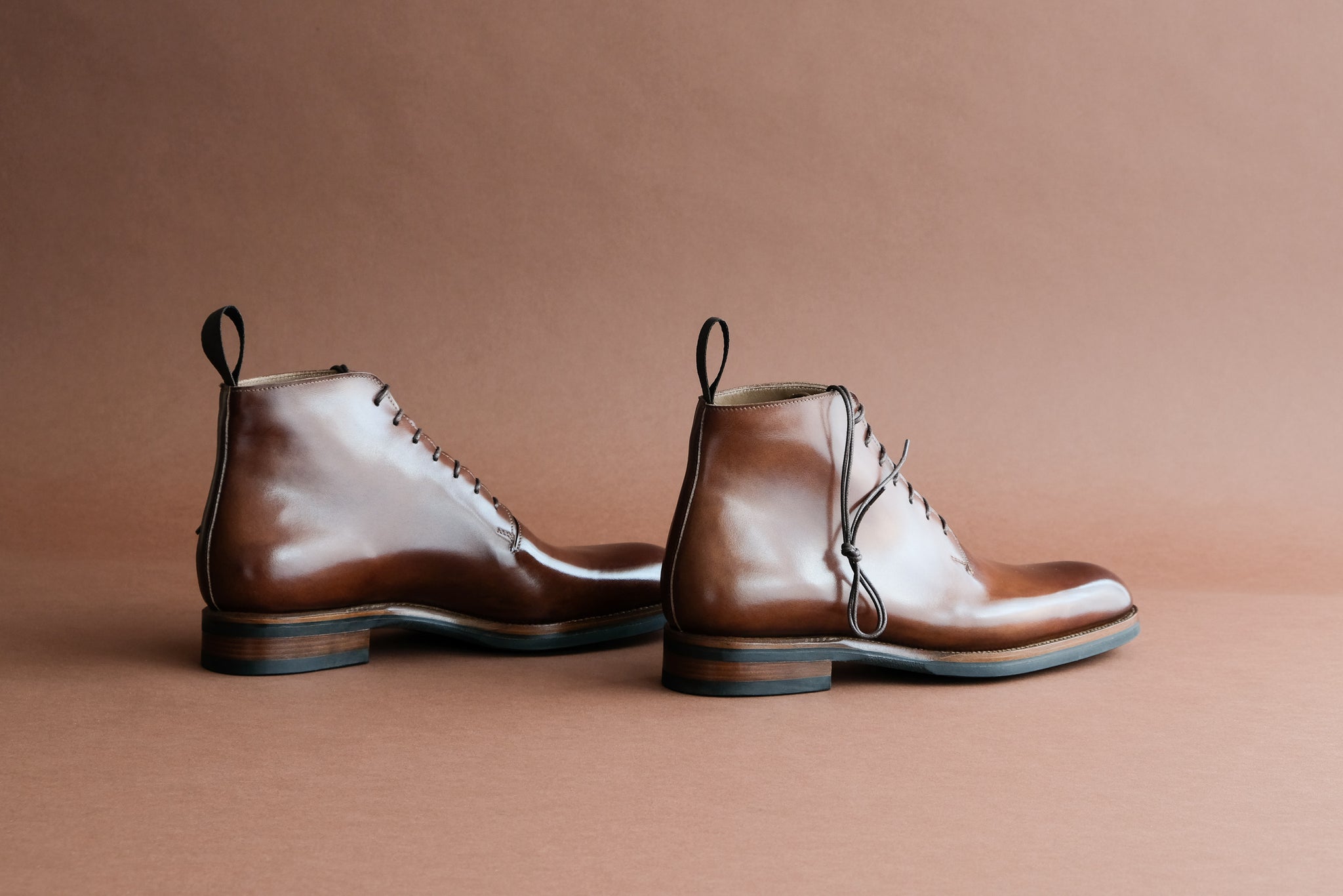 Zonkey Boot hand welted wholecut oxfords from Toscani Bavarian Calf