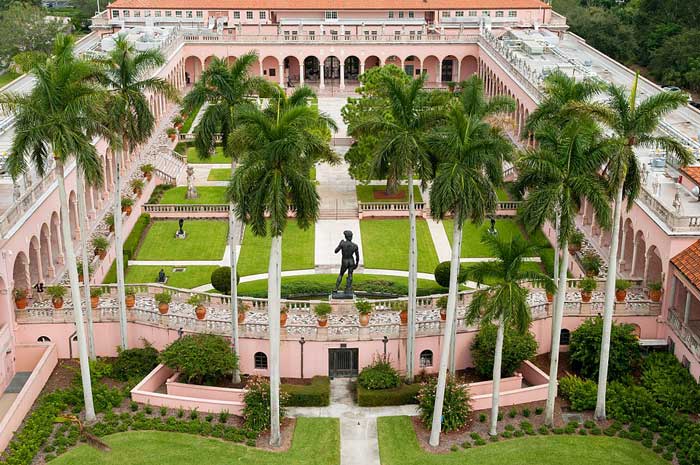 John and Mable Ringling Art Museum Courtyard Half-Circle Arches