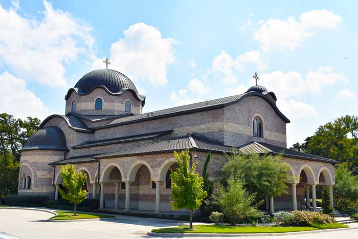 St. John The Baptist Greek Orthodox Church - Archways and Ceilings