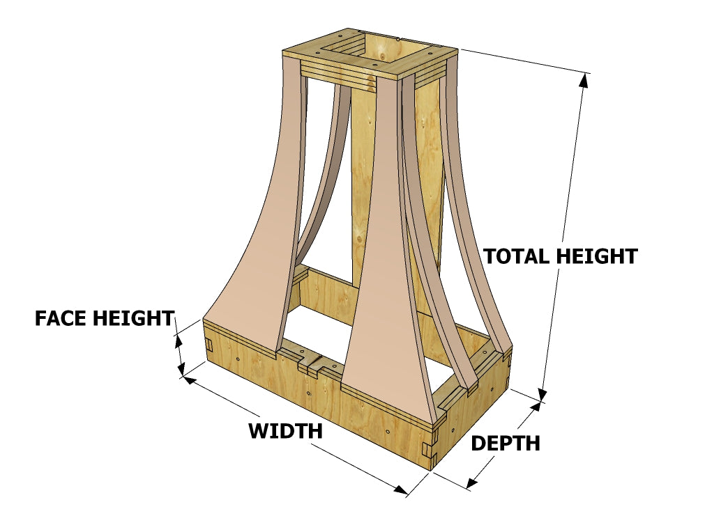 Measuring Your Wood Range Hood