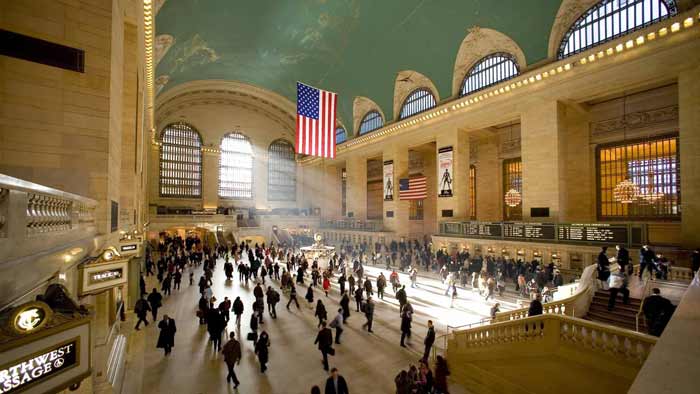 Archways and Ceilings of Grand Central Station Terminal NYC