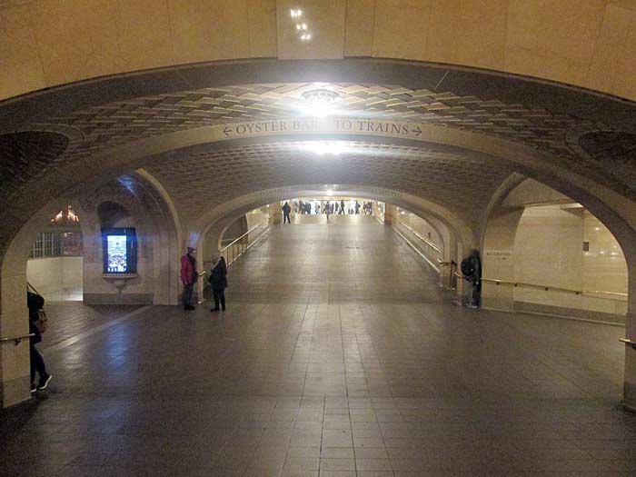 The Whispering Gallery at Grand Central Station