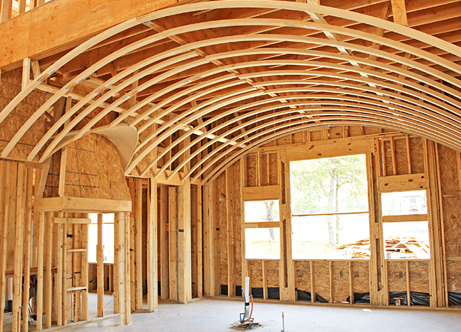 Barrel Vault In Kitchen