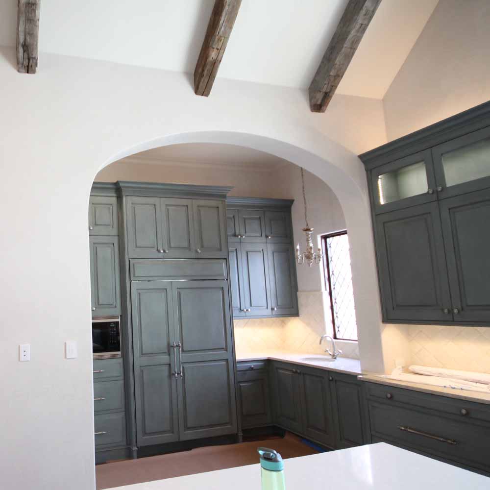 Tuscan Style Home Archways Kitchen