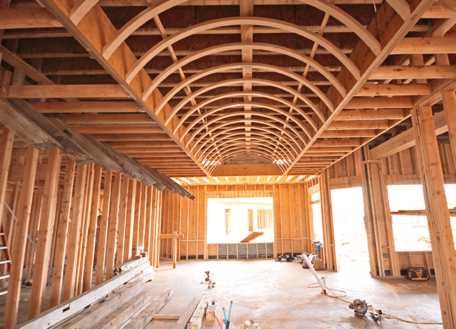 Building A Barrel Vault Ceiling Kit - Framing