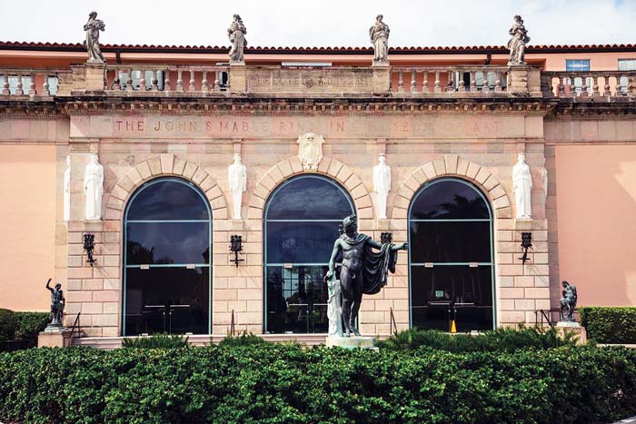 Ringling Museum Exterior Window Arches