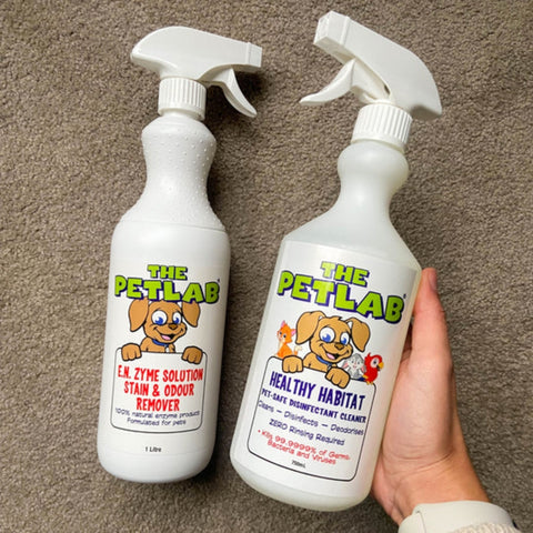 enzyme cleaner & pet-safe cleaner and disinfectant
