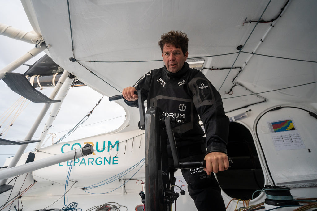 Nicolas Troussel aboard CORUM L’Épargne  - Vendée Globe 2020
