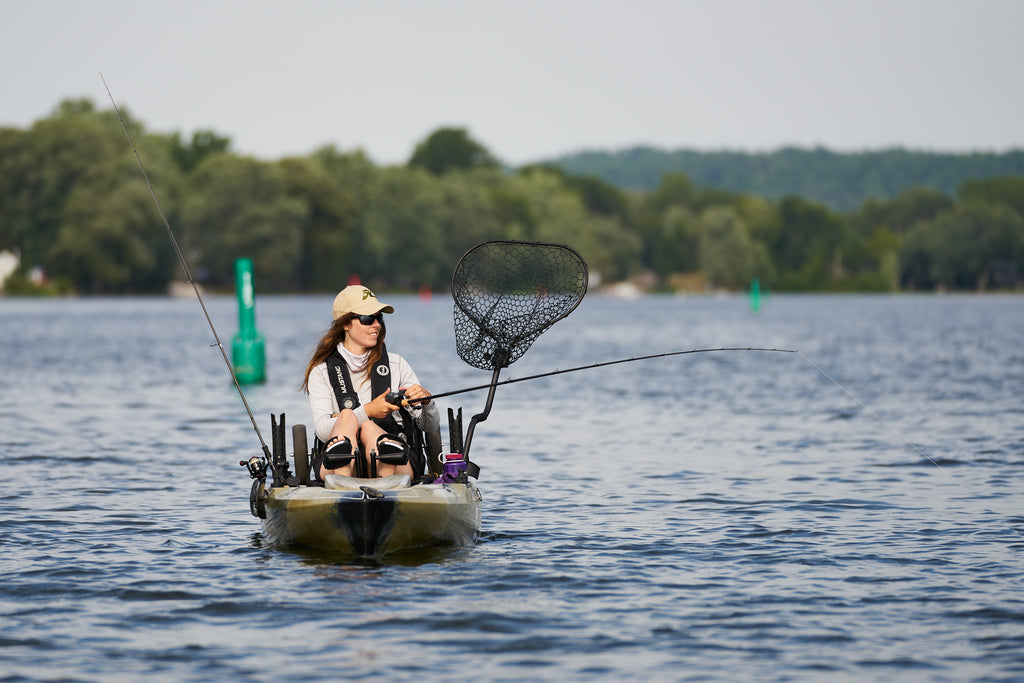 Ashley Rae Kayak fishing