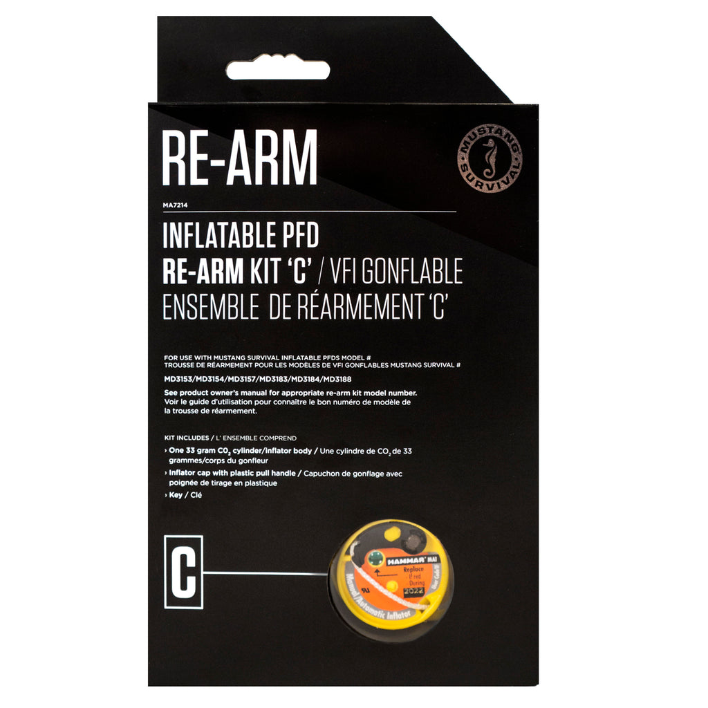 mustang pfd rearm kit