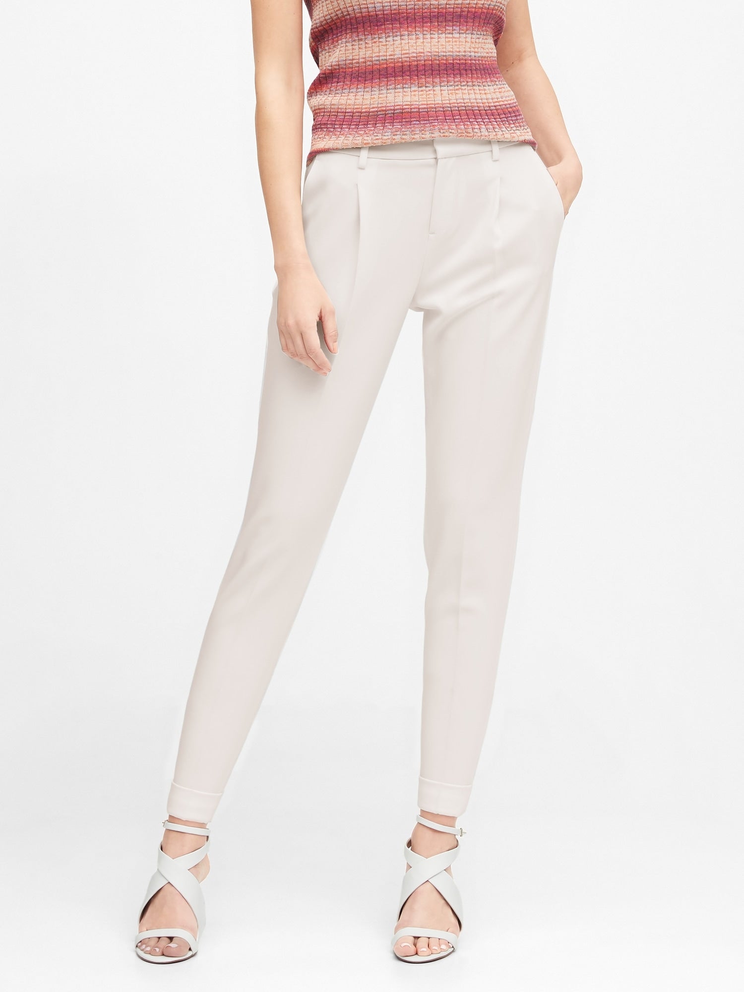 petite tapered pants