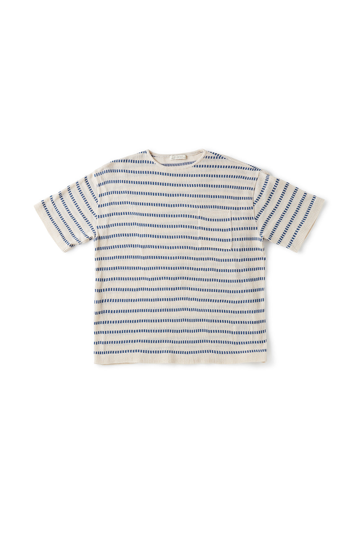 独特な OLD JOE - STRIPE BASQUE BOAT NECK SWEATER NATURAL ad-naturam.fr