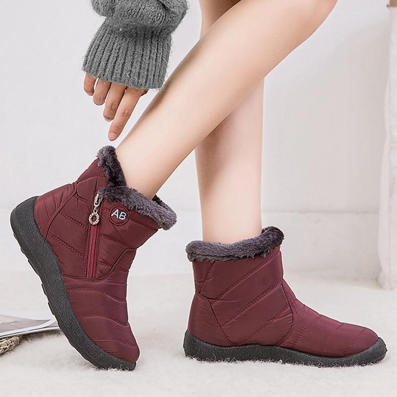 ⭐Only $19.99 Clearance Sale⭐Ankle Boots For Women Boots Fur Warm Snow – Hubbardr